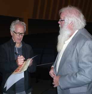 Rob with Keith Thibodeaux aka Little Ricky Ricardo (David & The Giants